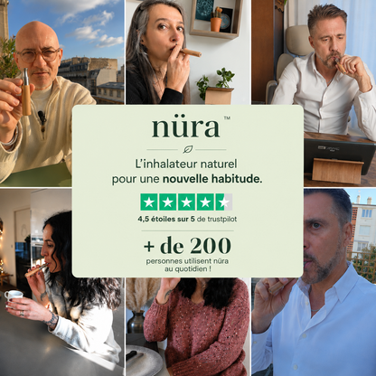 Nüra - Inhalateur Naturel Anti-Tabac